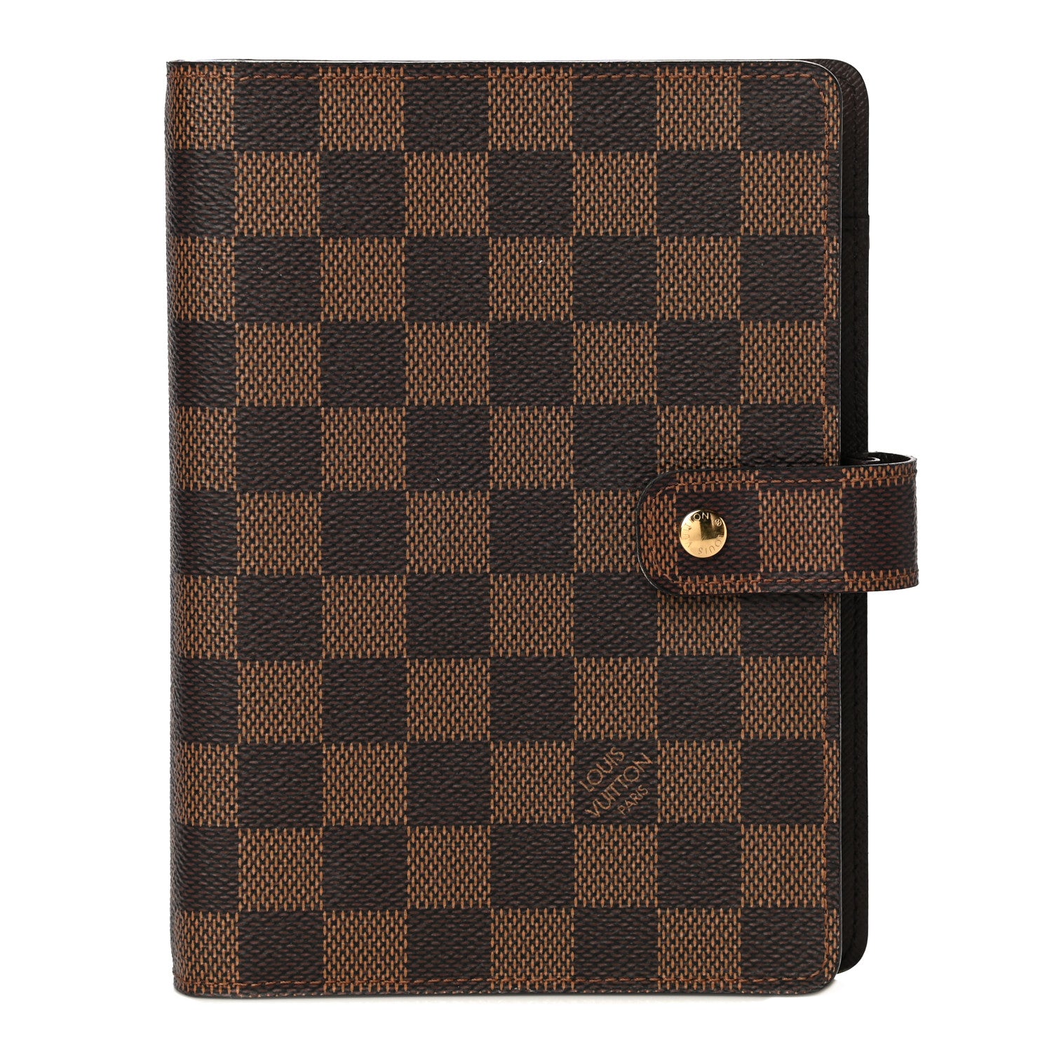 Louis Vuitton Damier Ebene Medium Ring Agenda Cover 1 of 9