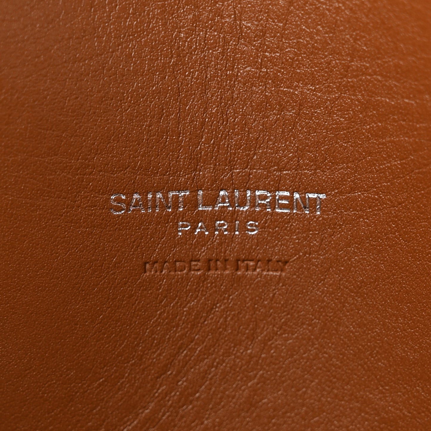 Grained Calfskin Topstitch Small Sac De Jour Cognac