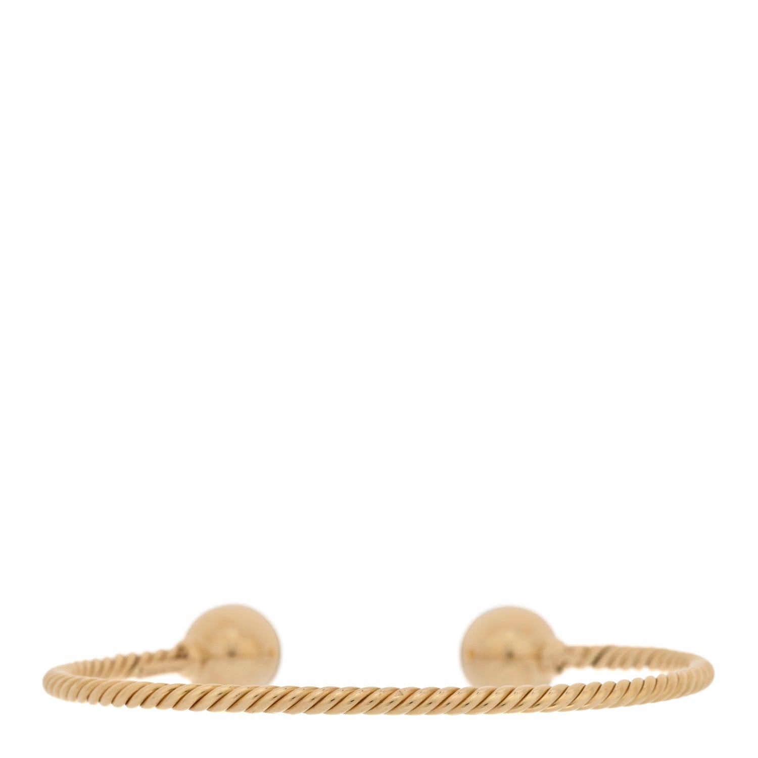 David Yurman 18K Yellow Gold 10mm Solari Bracelet 2 of 4