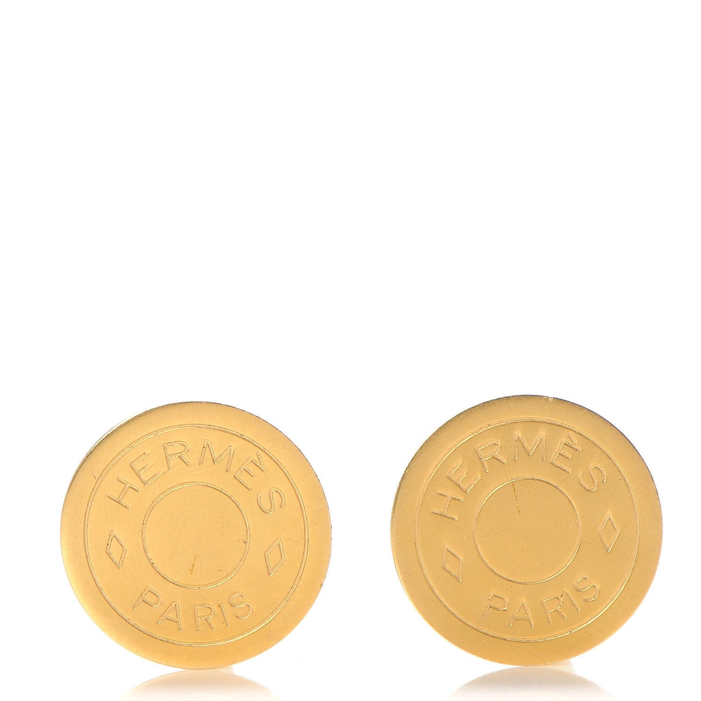 Clou De Selle Clip On Earrings Gold