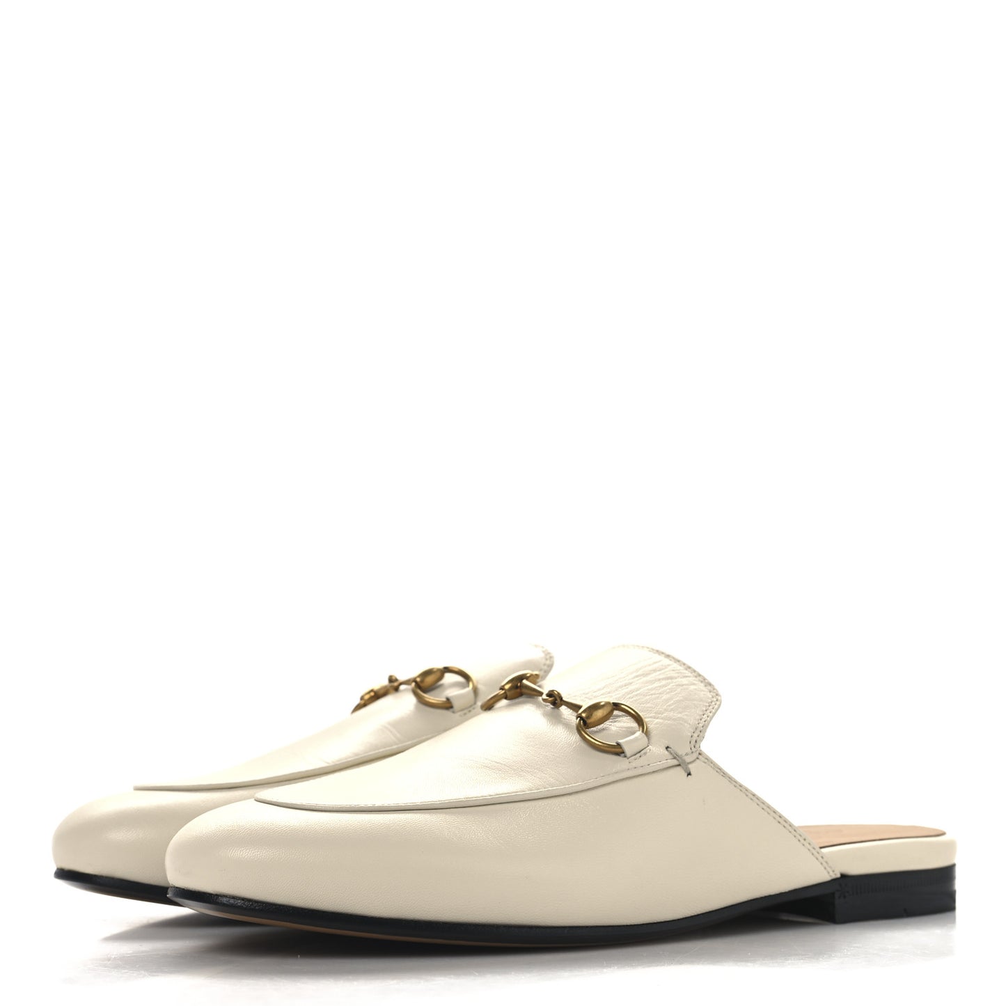 Malaga Kid Womens Princetown Slippers 36.5 Mystic White