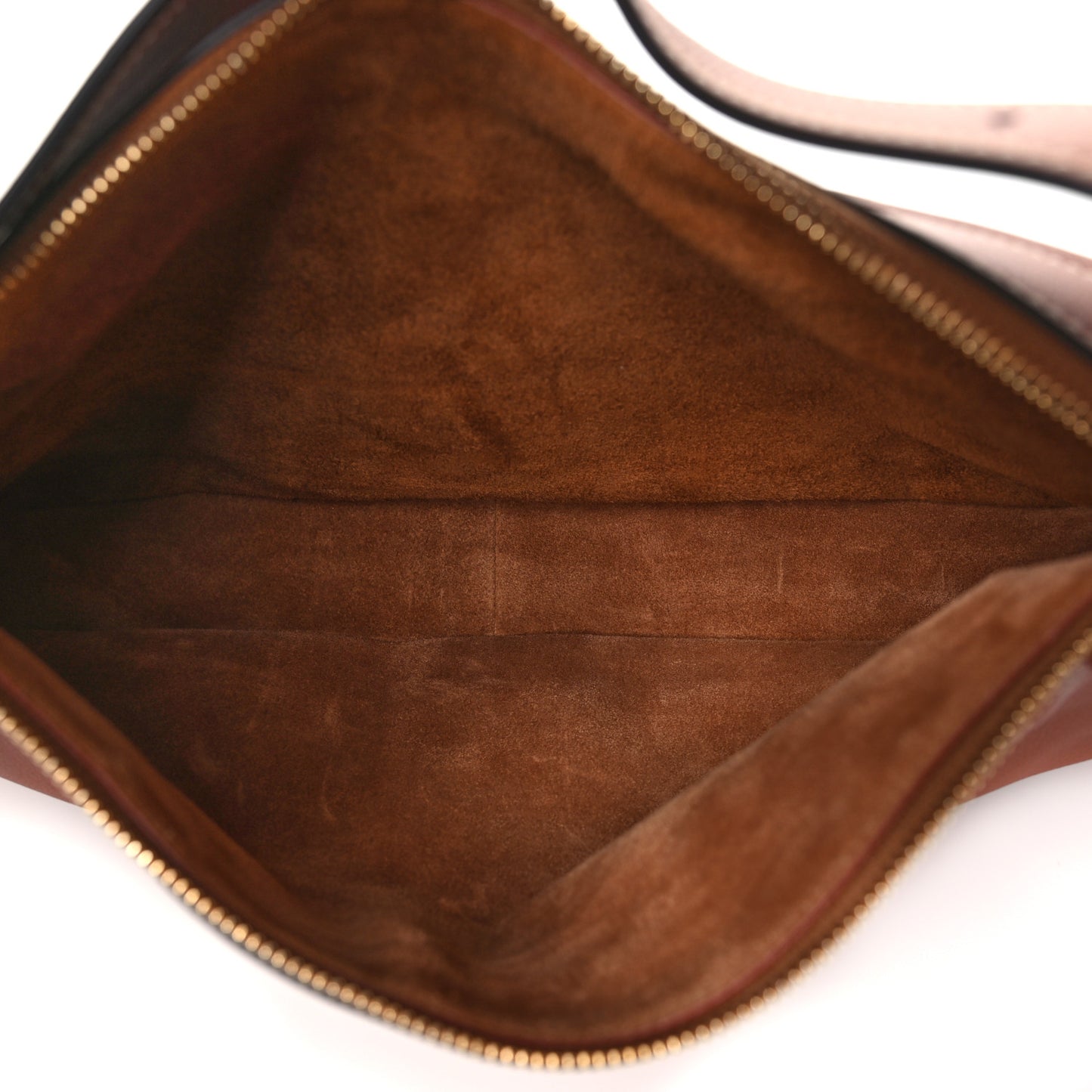 Supple Calfskin Medium Romy Shoulder Bag Tan