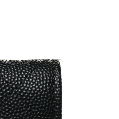 Chanel Caviar Quilted Clutch With Chain Bag Black 13 of 14
