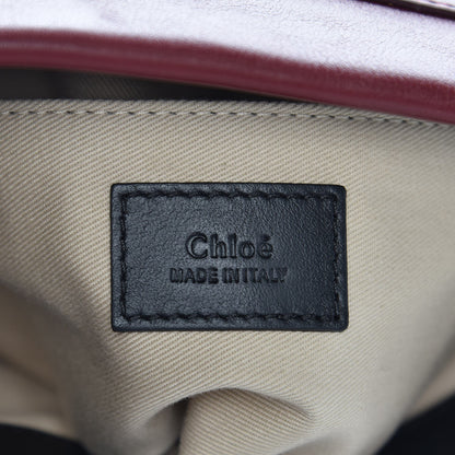 Chloe Smooth Calfskin Medium Roy Clutch Plum Purple 6 of 8