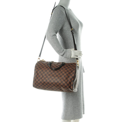 Louis Vuitton Damier Ebene Speedy Bandouliere 35 2 of 7