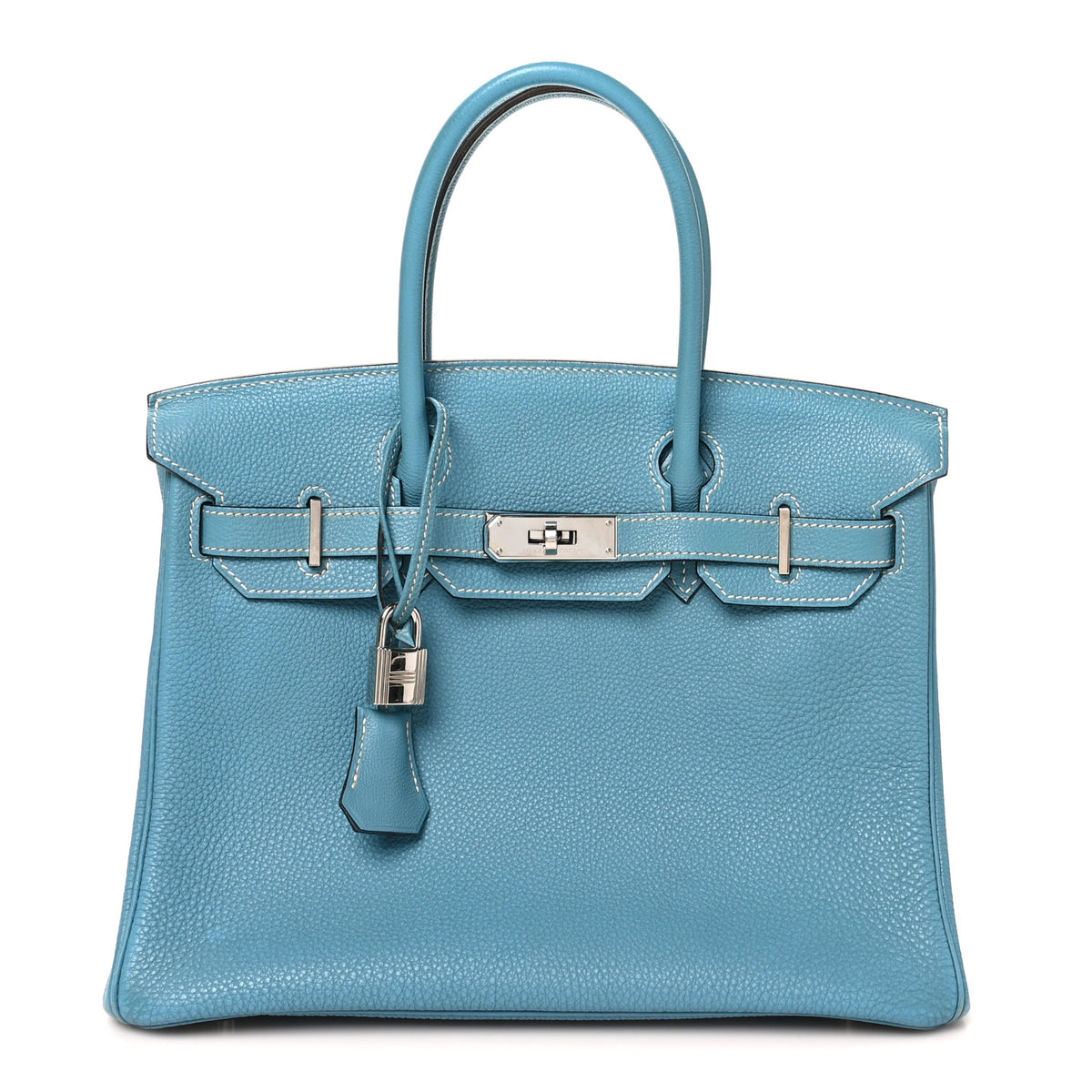 Hermes Togo Birkin 30 Blue Jean 1 of 13