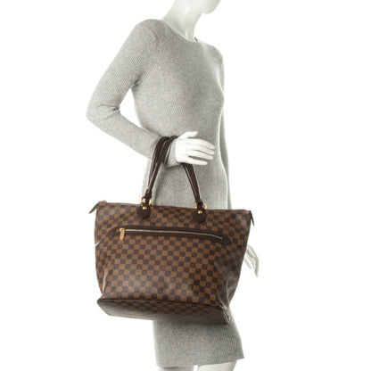 Louis Vuitton Damier Ebene Saleya GM 2 of 9