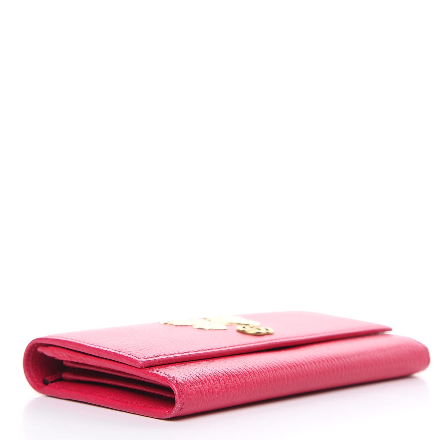 Gucci Calfskin Garden Continental Wallet Pink 4 of 11
