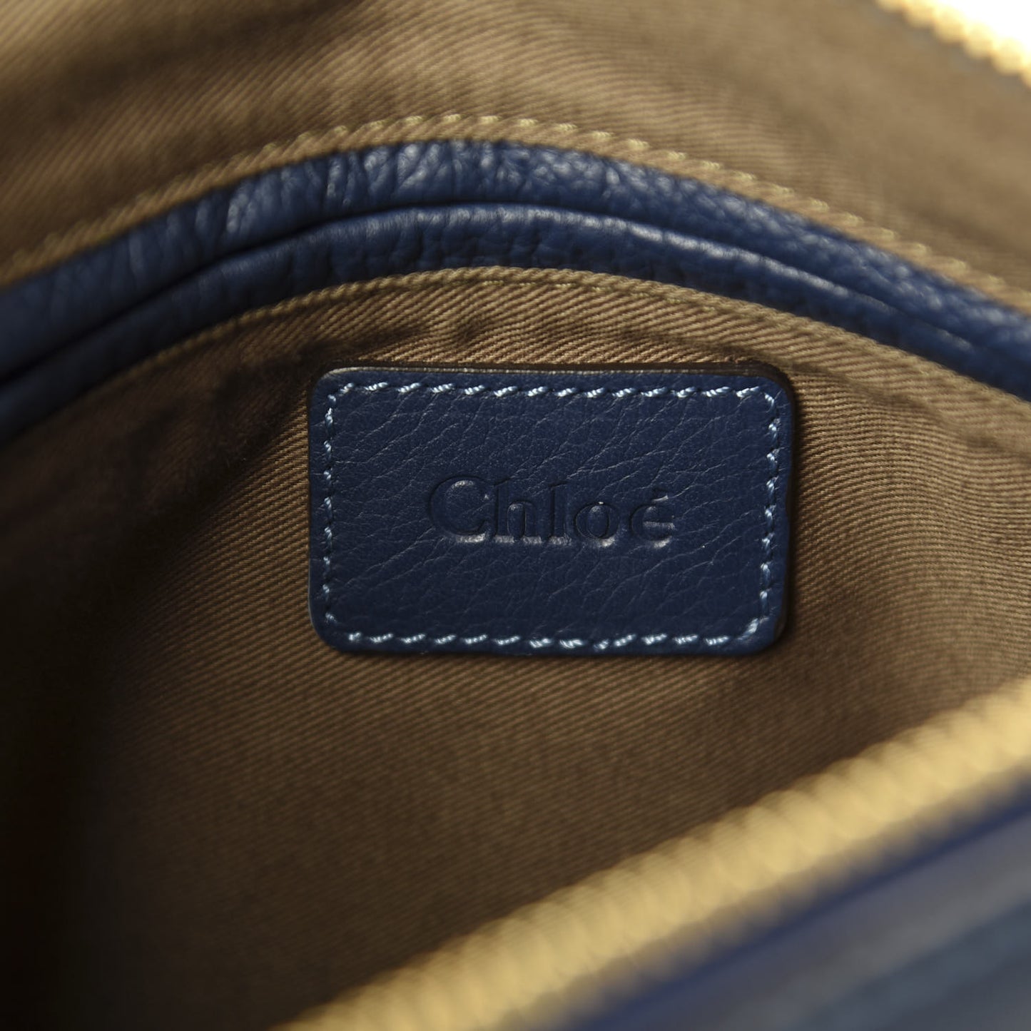 Calfskin Medium Marcie Satchel Royal Navy