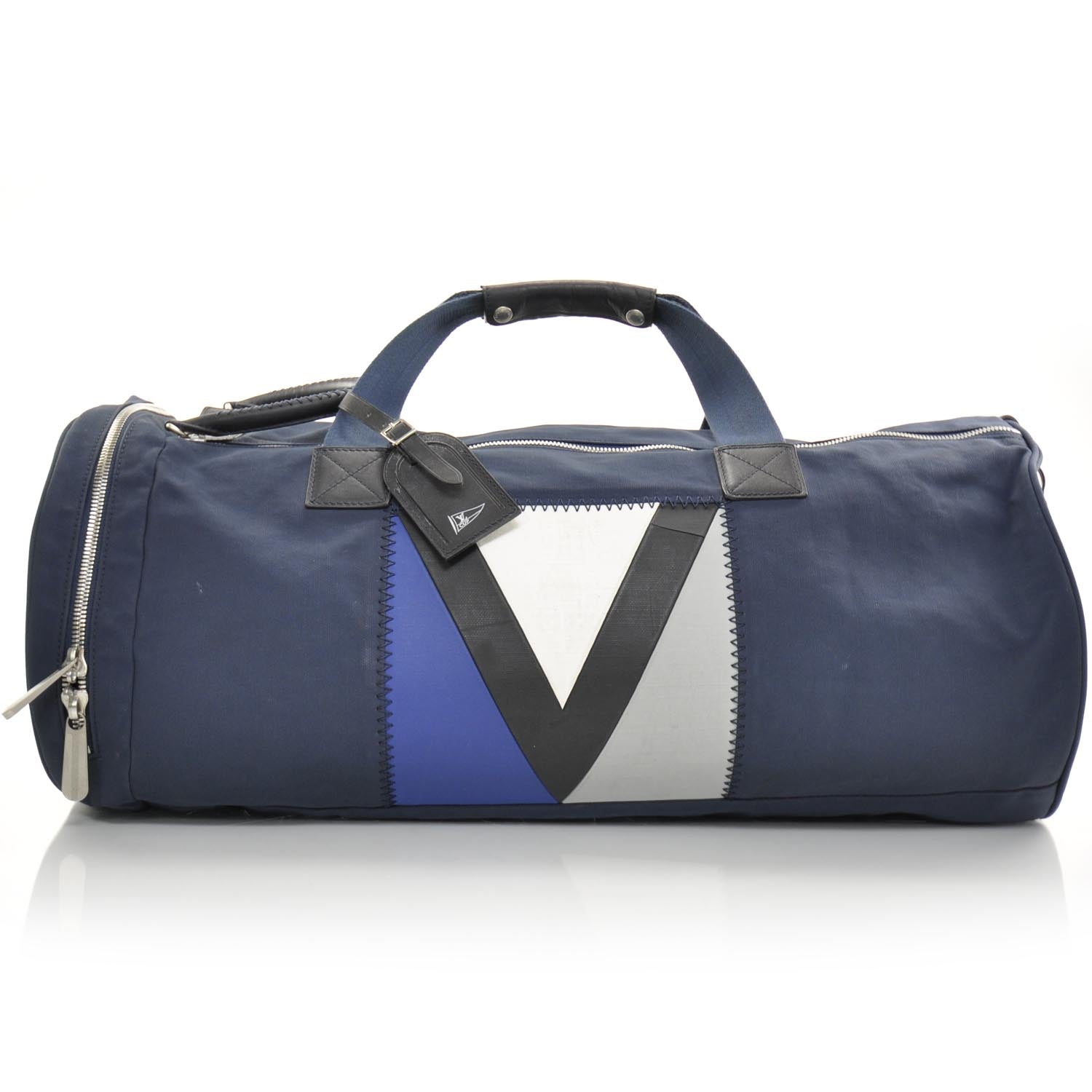 Louis Vuitton Cup Spinnaker Duffel Blue Marine 1 of 10
