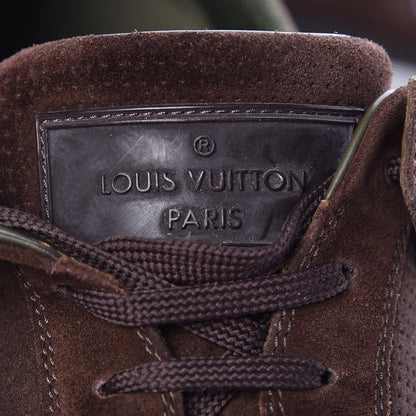 Louis Vuitton Suede Perforated Vibes Sneaker 9.5 Brown 8 of 9