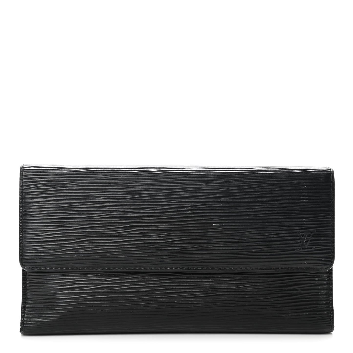 Epi Porte Tresor International Wallet Black