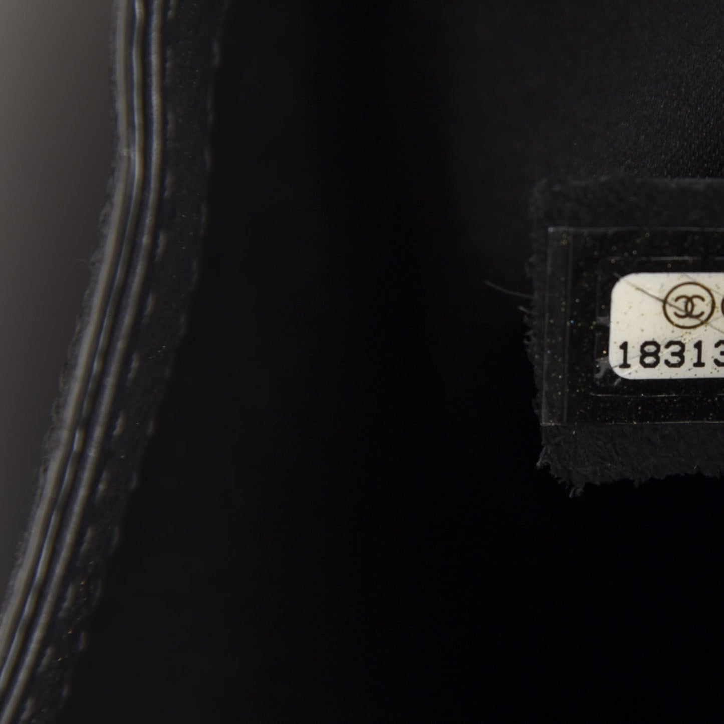 Calfskin Coco Twin Large Flap Black