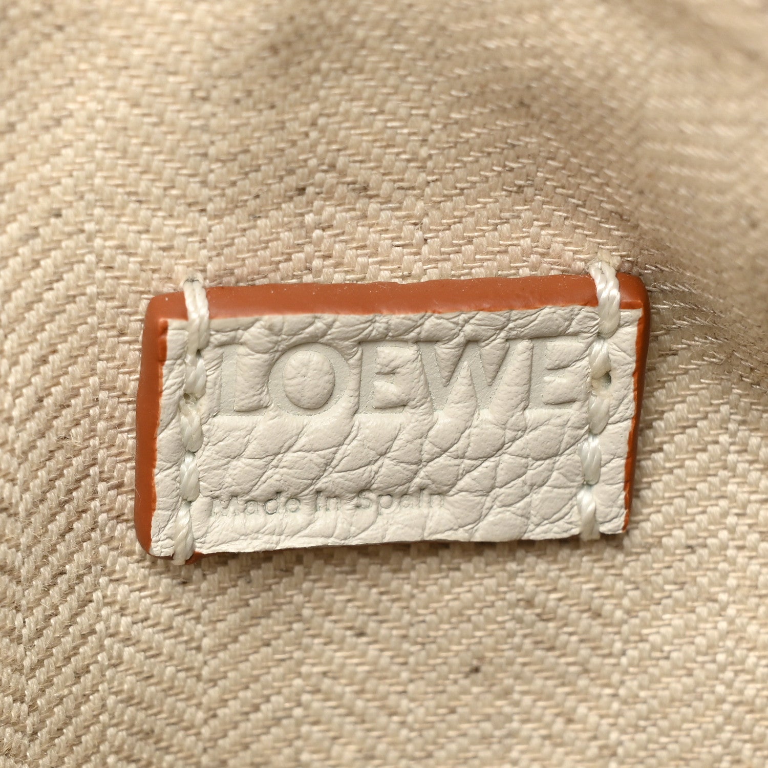 Loewe Calfskin Mini Puzzle Bag Soft White 6 of 11
