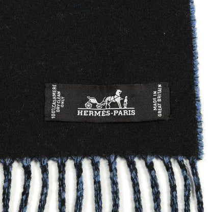 Hermes Cashmere Fringe Stole 3 of 4