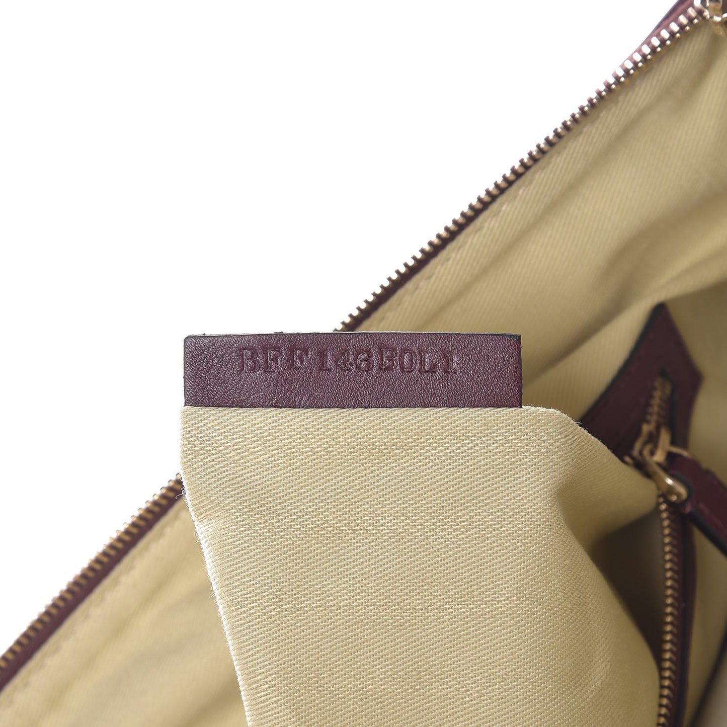 Vitello Oversized Rockstud Zip Wristlet Pouch Rubin