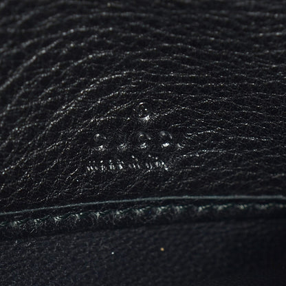 Gucci Pebbled Calfskin Large Soho Continental Wallet Black 7 of 8