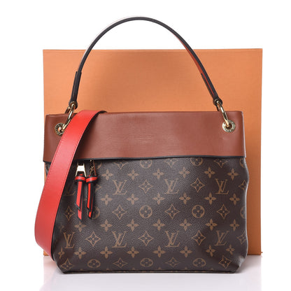 Louis Vuitton Monogram Tuileries Besace Caramel Rouge 9 of 9