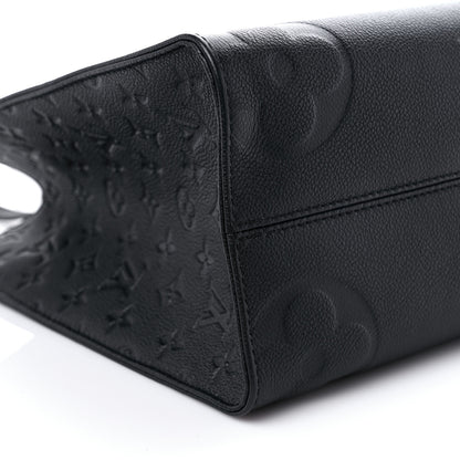 Louis Vuitton Empreinte Monogram Giant Onthego MM Black 7 of 8