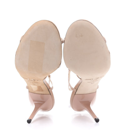 Jimmy Choo Patent Elaine Sandals 37 Blush 5 of 8