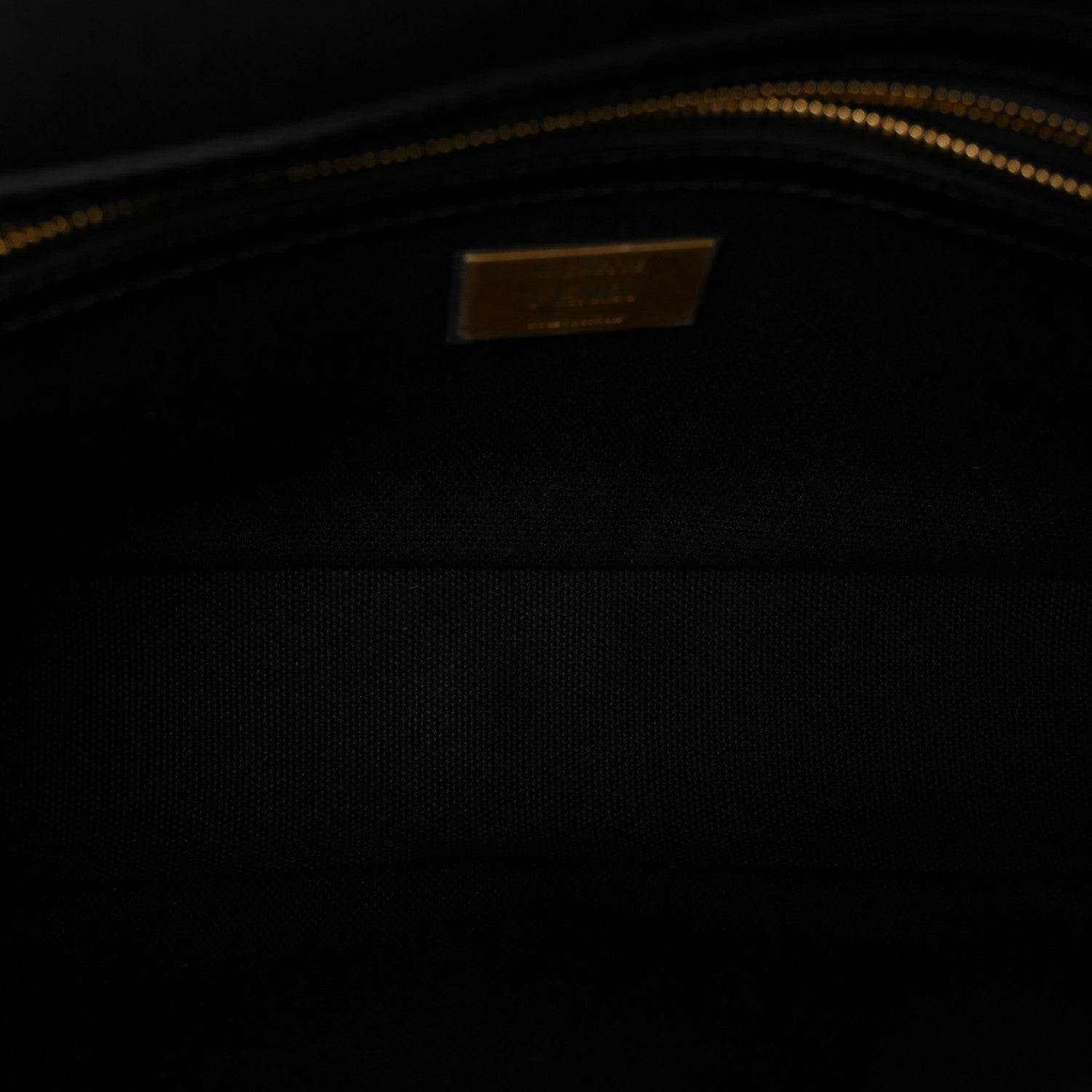 Fendi Canvas Vitello King Extra Strap FF Embroidered Baguette Black 5 of 10