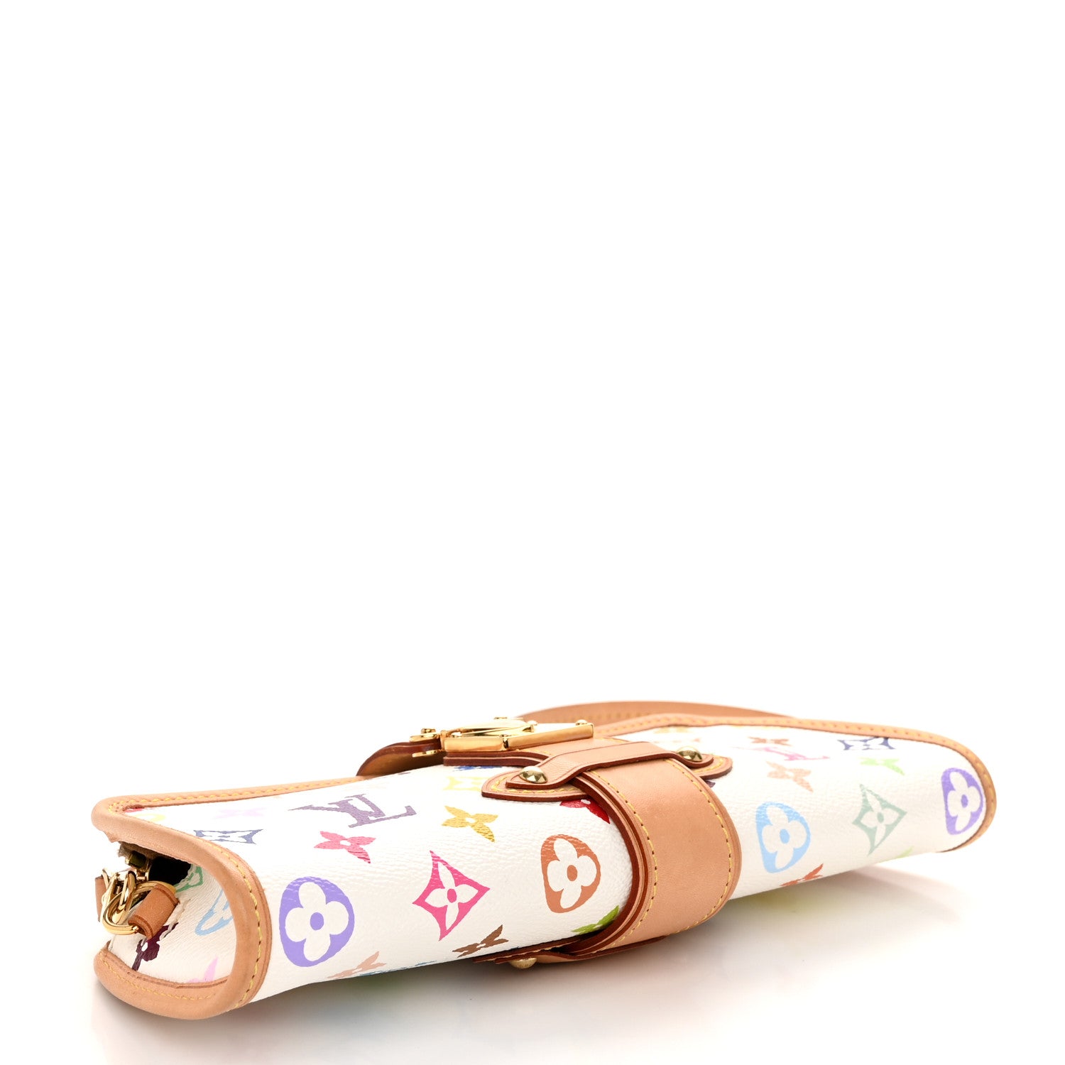 Louis Vuitton Monogram Multicolor Shirley White 4 of 9
