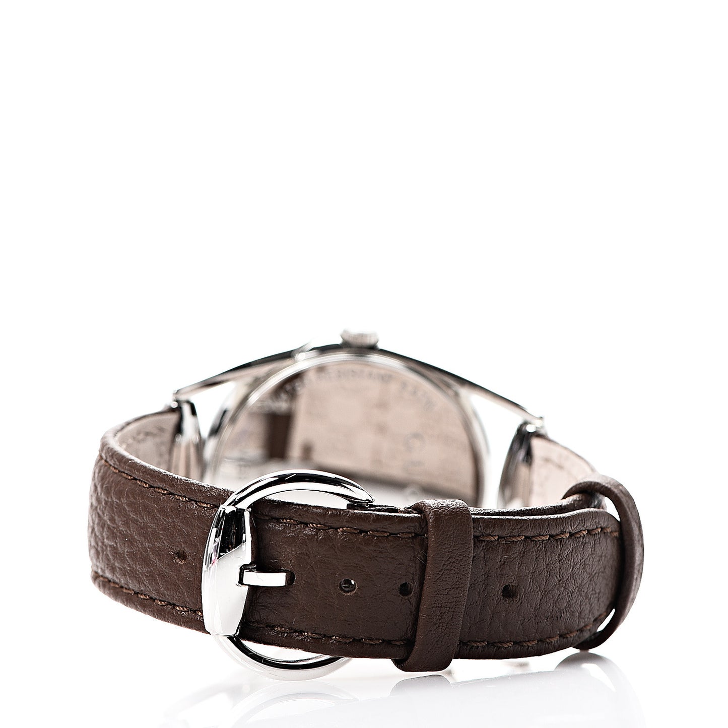 Stainless Steel Calfskin 34mm Horsebit Quartz Watch