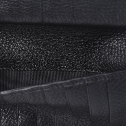 Gucci Pebbled Calfskin Soho Zip Around Wallet Black 7 of 8