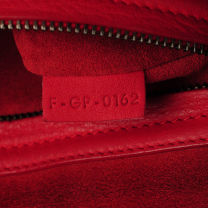 Celine Supple Calfskin Large Phantom Luggage Coquelicot 10 of 11