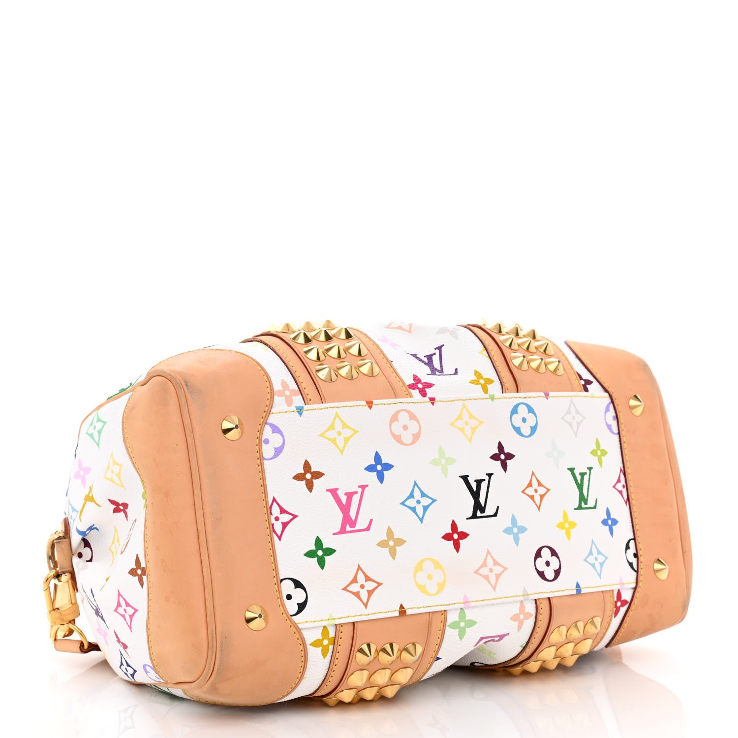 Louis Vuitton Monogram Multicolor Courtney MM White 4 of 14