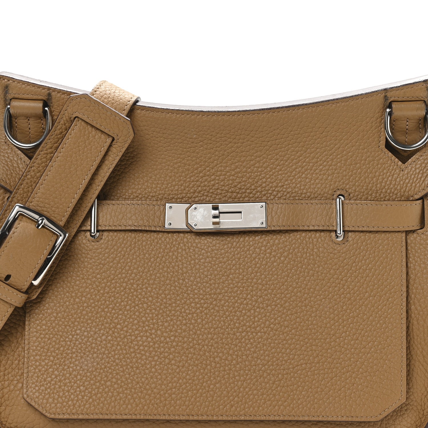 Hermes Taurillon Clemence Jypsiere 28 Biscuit 8 of 12
