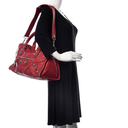 Balenciaga Agneau Giant 21 Silver Hardware Part Time Sang 2 of 11