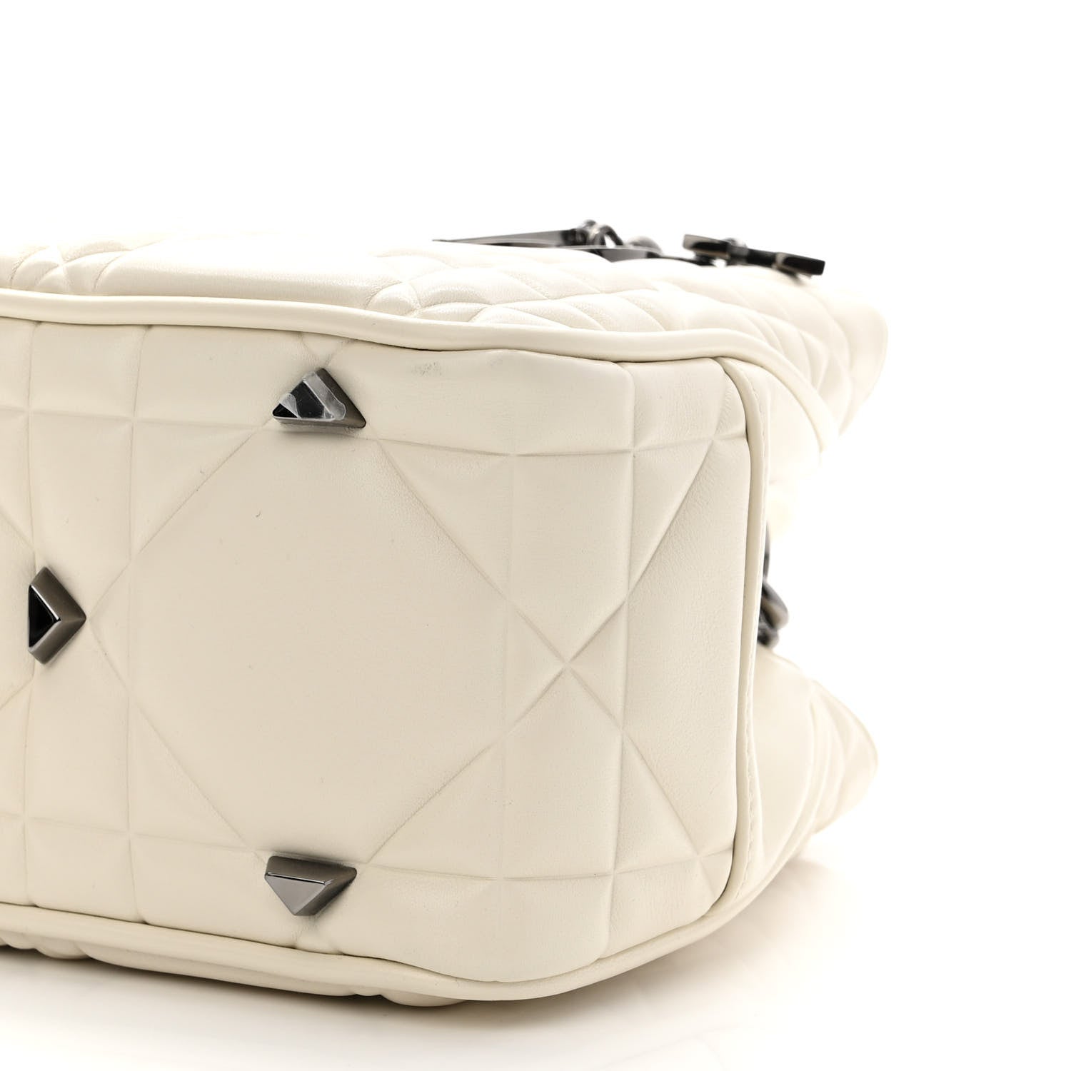Christian Dior Calfskin Cannage Small The Lady 95.22 Ivory 10 of 11