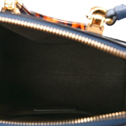 Fendi Vitello King Plexiglass Elaphe Python Print Logo Mini By The Way Mirto 5 of 8