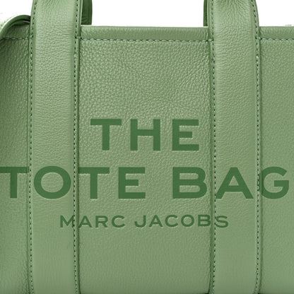 Marc Jacobs Grained Calfskin Small The Tote Bag Aspen Green 8 of 12