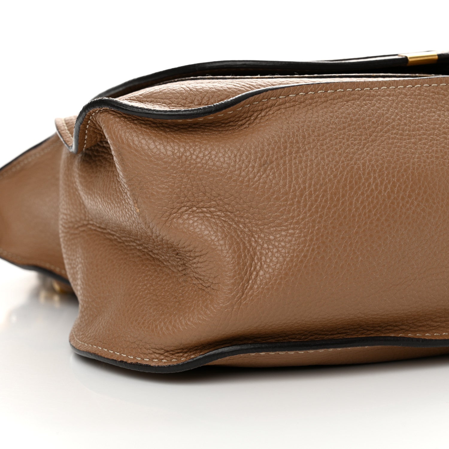 Chloe Calfskin Medium Marcie Satchel Desert Taupe 8 of 14