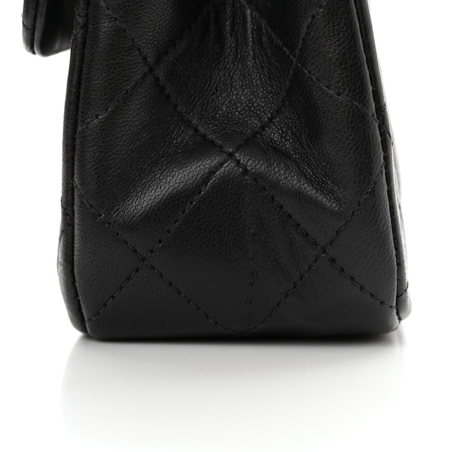 Chanel Lambskin Quilted Small Double Flap Black 13 of 18