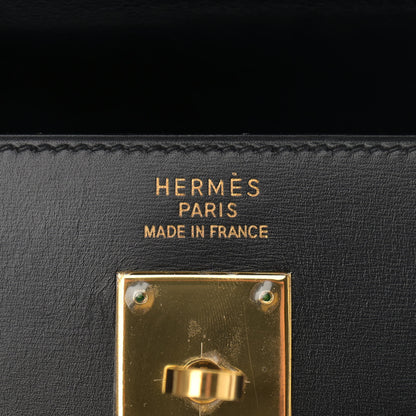 Hermes Box Kelly Sellier 35 Black 5 of 11