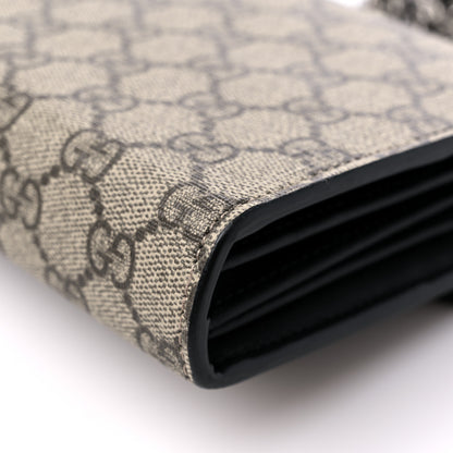 Gucci GG Supreme Monogram Mini Dionysus Chain Wallet Beige Black 11 of 12