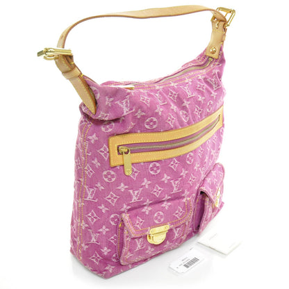Louis Vuitton Denim Baggy GM Fuchsia 3 of 6