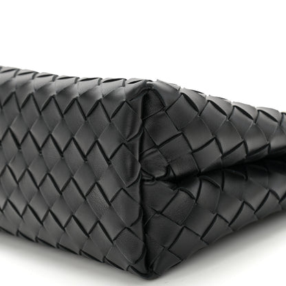 Bottega Veneta Nappa Intrecciato Small Andiamo With Chain Shoulder Bag Black 9 of 9