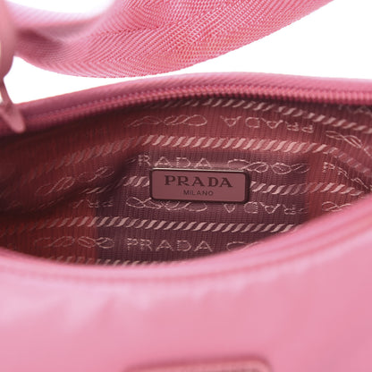 Prada Tessuto Nylon Mini Re-Edition 2000 Bag Begonia 6 of 12
