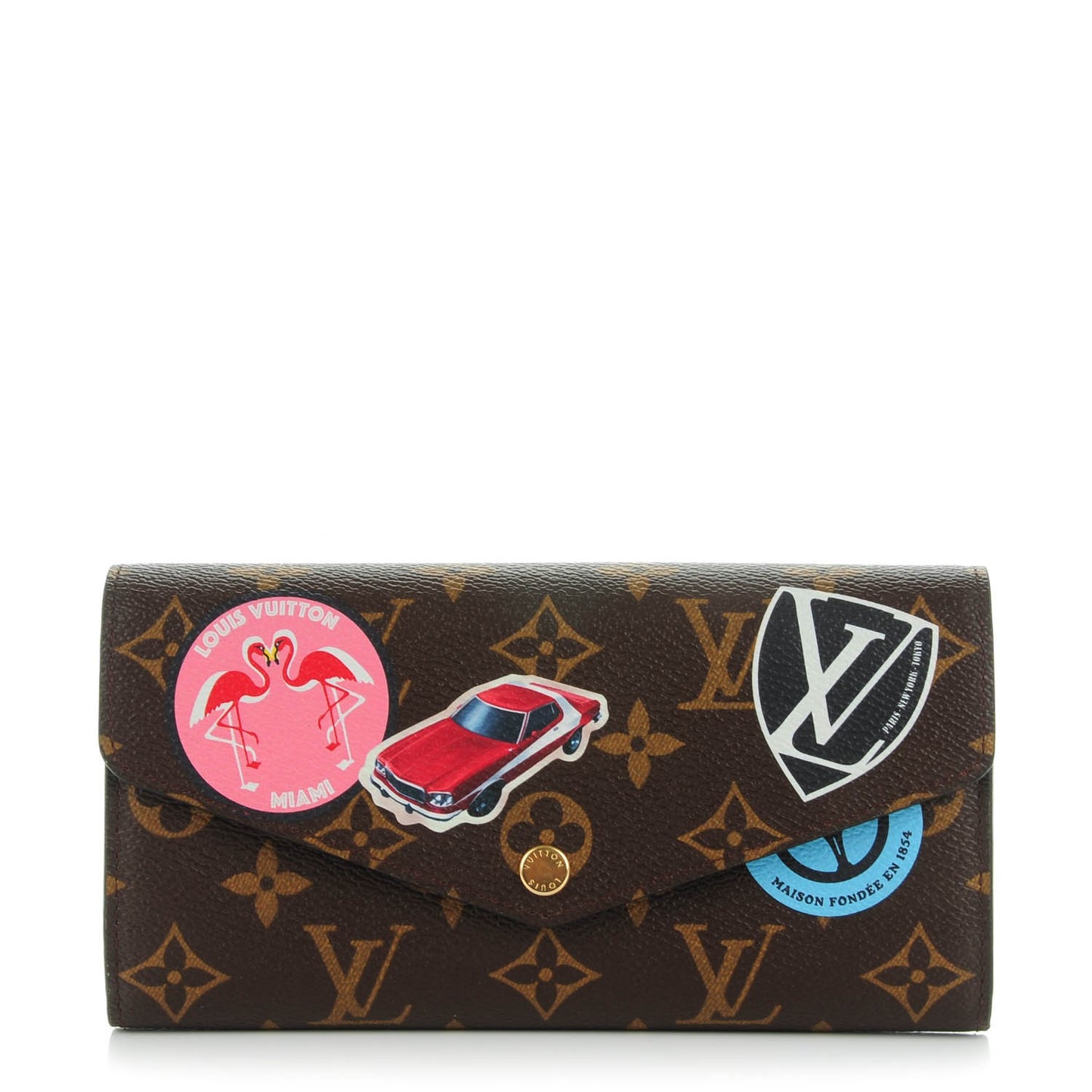 Monogram World Tour Sarah Wallet