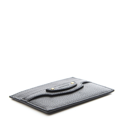 Balenciaga Calfskin Neo Classic Gold Hardware Card Holder Black 4 of 7