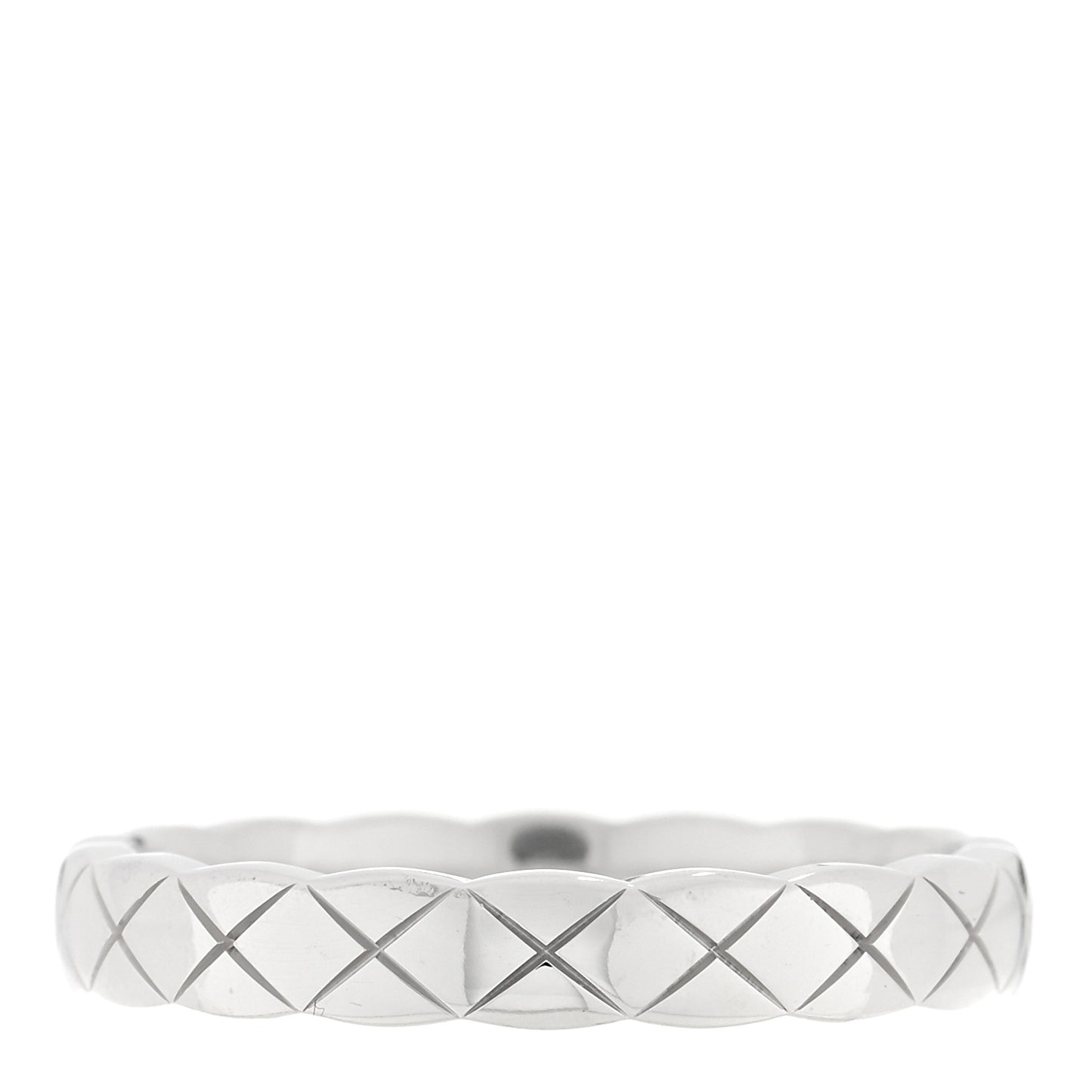18K White Gold Mini Coco Crush Ring 53 6.25