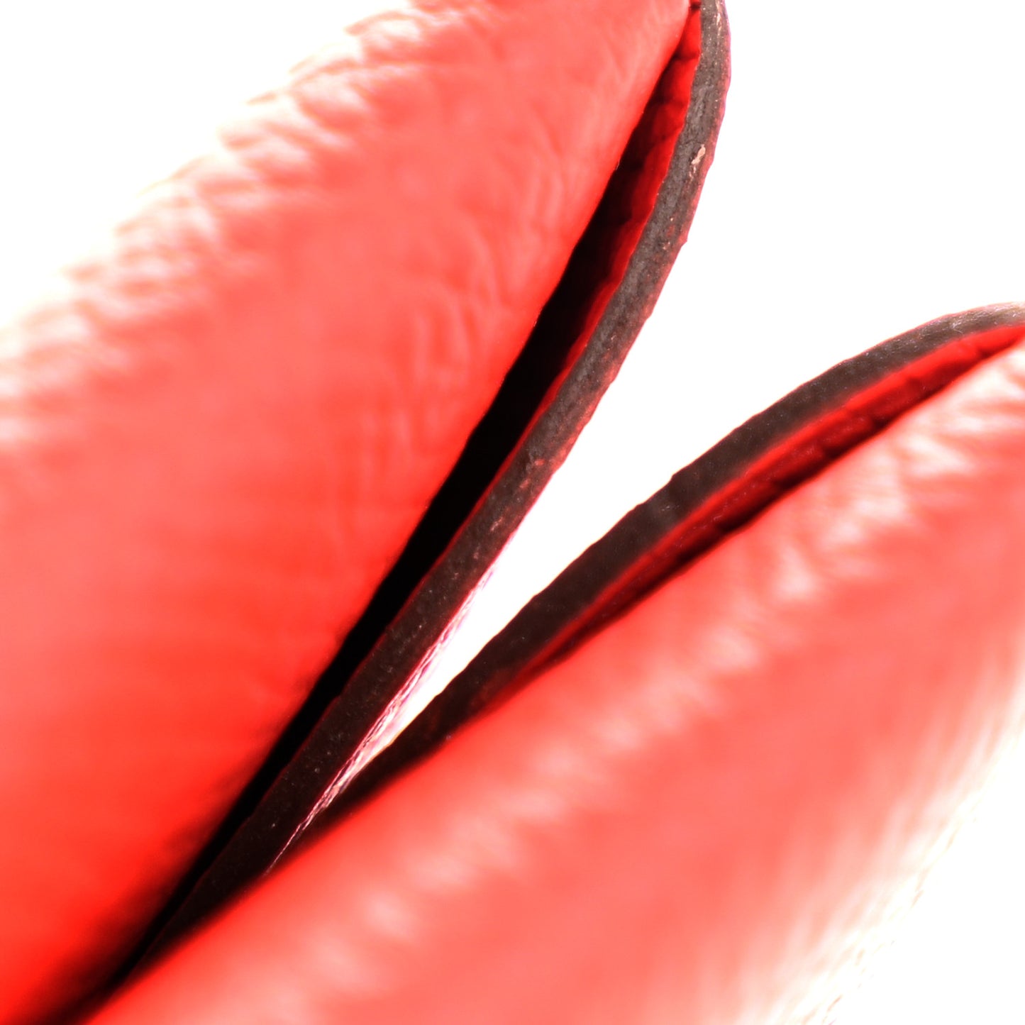 Epsom Calvi Card Case Rouge Piment