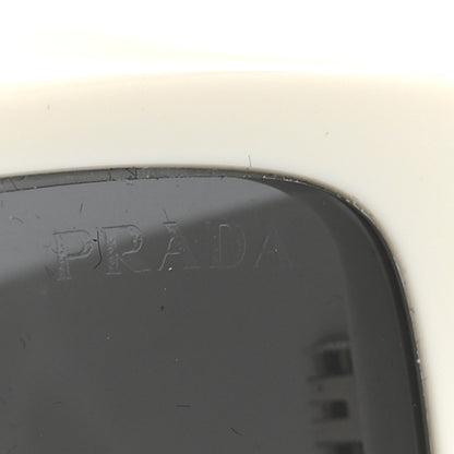 Prada Acetate Symbole Sunglasses SPR 17K White 7 of 8