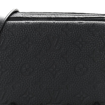 Louis Vuitton Taurillon Monogram Steamer Messenger Black 8 of 10