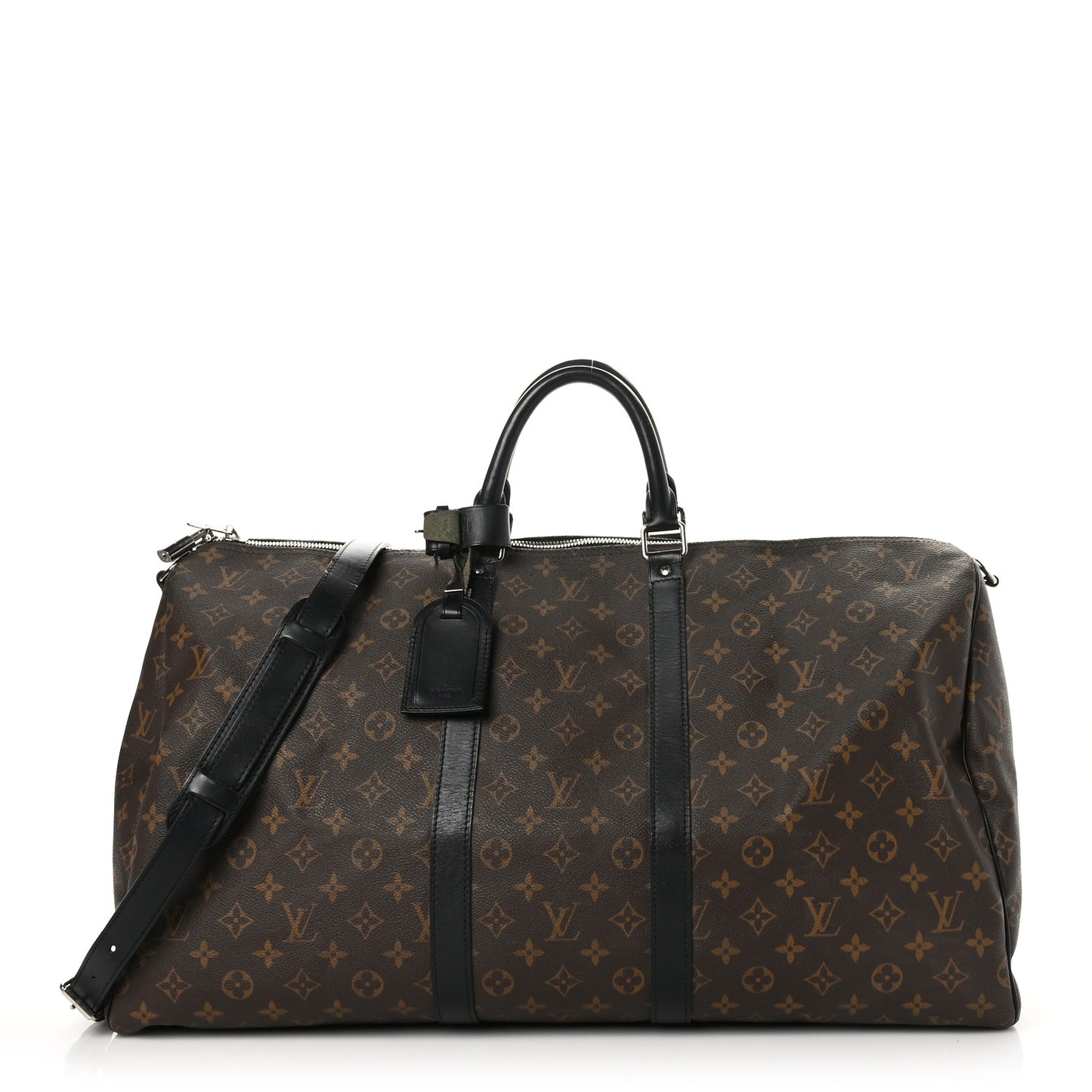 Monogram Macassar Keepall Bandouliere 55