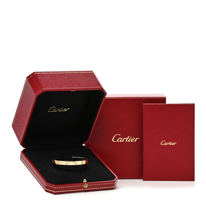 Cartier 18K Yellow Gold LOVE Cuff Bracelet 16 4 of 4